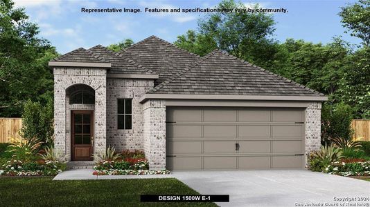 New construction Single-Family house 13234 Klein Prairie, San Antonio, TX 78253 Design 1500W- photo 0