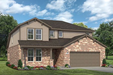 New construction Single-Family house Oaks 2460, 1229 Terrace View Drive, Georgetown, TX 78628 - photo