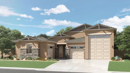 New construction Single-Family house Explorer Plan 5583, 32408 N. Cherry Street, San Tan Valley, AZ 85143 - photo