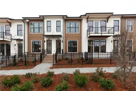 New construction Townhouse house 326 Olmstead Way, Unit 41, Alpharetta, GA 30002 Barnsley II- photo 0