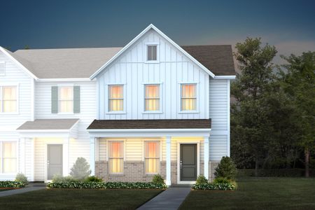 New construction Townhouse house 216 Abbots Mill Drive, Raleigh, NC 27603 Sedona- photo
