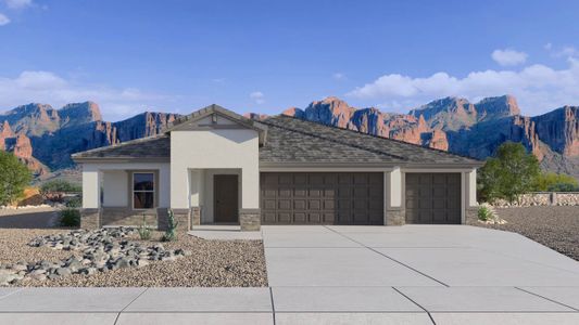 New construction Single-Family house 2769 West Shanley Avenue, Apache Junction, AZ 85120 - photo 2 2