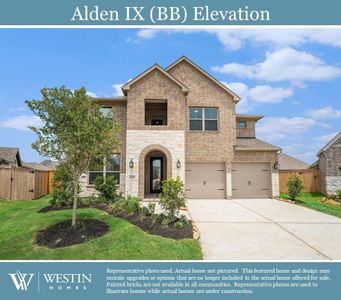 New construction Single-Family house The Alden IX, 20935 Medina River Drive, Cypress, TX 77433 - photo