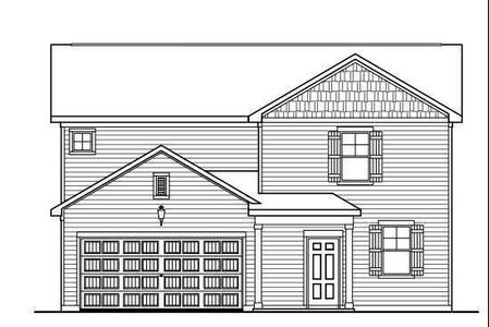 New construction Single-Family house 8649 Paradise Drive, Douglasville, GA 30134 Fontana- photo 0