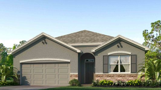 New construction Single-Family house 11083 Laxer Cay Loop, San Antonio, FL 33576 - photo 0 0