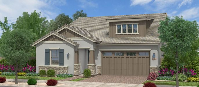 New construction Single-Family house 23071 E. Oriole Way, Queen Creek, AZ 85142 Avocado w/Loft- photo 0 0
