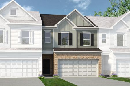 New construction Townhouse house 3620 Powder Springs Road, Powder Springs, GA 30127 - photo 1 1