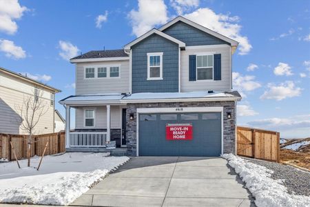New construction Single-Family house 4618 Sugar Beet Street, Johnstown, CO 80534 Coral II- photo 0