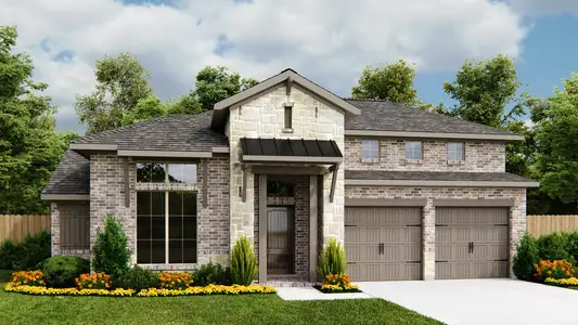 New construction Single-Family house 609 Cattle Pen Pass, Liberty Hill, TX 78642 2737W- photo 0