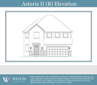 New construction Single-Family house The Astoria II, 31526 Bramble Hollow Court, Fulshear, TX 77441 - photo