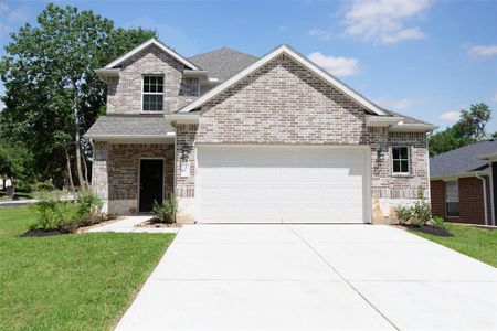 New construction Single-Family house 3701 Treasure Island Drive, Montgomery, TX 77356 Evergreen- photo 0