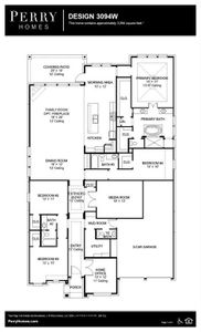New construction Single-Family house 11931 Bush Tail Court, Mont Belvieu, TX 77523 Design 3094W- photo 1 1