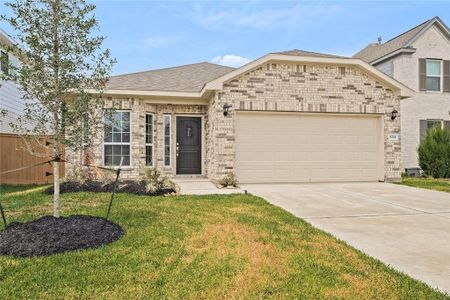 New construction Single-Family house 160 Kelly Street, Angleton, TX 77515 The Brooklands- photo 0