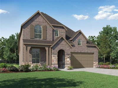 New construction Single-Family house 1218 El Sol Boulevard, Sherman, TX 75090 Waverley Plan- photo 0