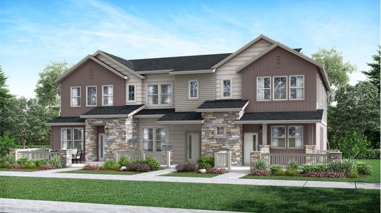 New construction Townhouse house Plan 306, 5394 Second Avenue, Timnath, CO 80547 - photo