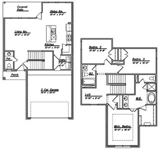 New construction Single-Family house Floor Plan 1681, 17839 Chartertree Lane, Tomball, TX 77377 - photo