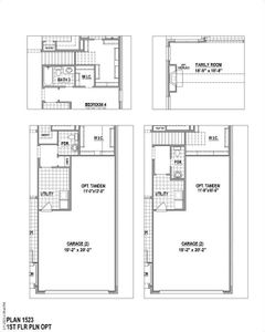 New construction Single-Family house 111 Pecan Lane, Rhome, TX 76078 Plan 1523- photo 2 2