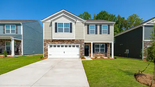 New construction Single-Family house 3474 Buck Court, Gastonia, NC 28056 Penwell- photo 0