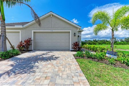 New construction Single-Family house 4109 Golden Creek Trail, Parrish, FL 34219 Boca Grande Villa – The Laurels- photo 0