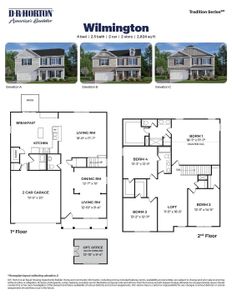 New construction Single-Family house 350 Babbling Creek Drive, Youngsville, NC 27596 Wilmington- photo