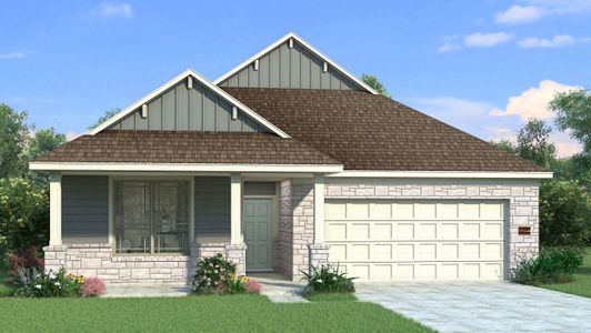 New construction Single-Family house Basswood, 5003 Canyon Grove Drive, Katy, TX 77493 - photo