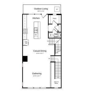 Structural options added include; Ledge in primary shower and 12x21 double recessed shower niche in primary bath.