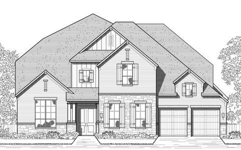 New construction Single-Family house 817 Plan, 8329 Oak Island Trail, McKinney, TX 75071 - photo