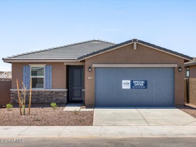 New construction Single-Family house 20900 N Roadrunner Lane, Maricopa, AZ 85138 Mason- photo 1 1