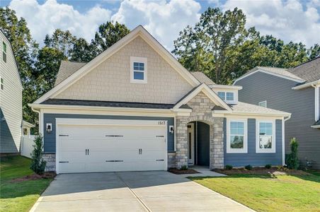 New construction Single-Family house 6988 Manchester Drive, Flowery Branch, GA 30542 Avery- photo 0 0