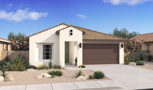 New construction Single-Family house 16745 N Lunar St, Maricopa, AZ 85138 Clyde- photo 0 0