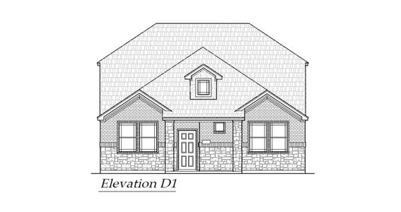 New construction Single-Family house Aaron, 203 Pinkerton Drive, Hutto, TX 78634 - photo
