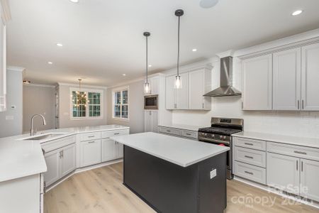 Large kitchen island