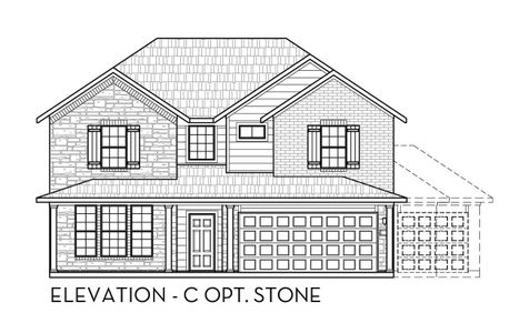 New construction Single-Family house Southfork, River Ranch Boulevard, Dayton, TX 77535 - photo