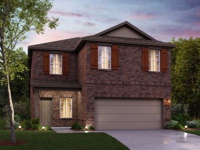 New construction Single-Family house Larkspur - 30' Smart Series, 6517 Adderly Road, Pilot Point, TX 76258 - photo