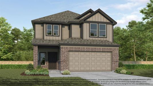 New construction Single-Family house 3923 Blue Grama Grass Drive, Houston, TX 77084 Plan 148- photo 0