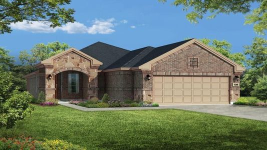 New construction Single-Family house 3212 Drago Drive, Round Rock, TX 78665 Coalmont- photo 0