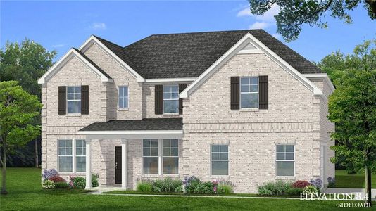 New construction Single-Family house 134 Frontier Way, Mcdonough, GA 30253 Isabella II- photo 0