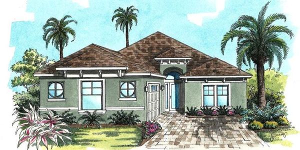 New construction Single-Family house 122 Del Palma Drive, Palm Coast, FL 32137 - photo 0