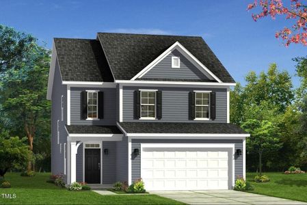 New construction Single-Family house 1110 Caswell Way Court, Durham, NC 27703 Malbec- photo 0