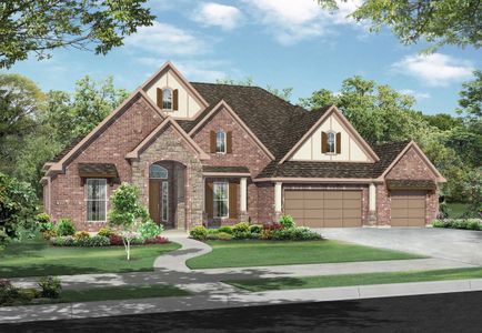 New construction Single-Family house Jacobson, 11007 Dew Meadows Court, Cypress, TX 77433 - photo