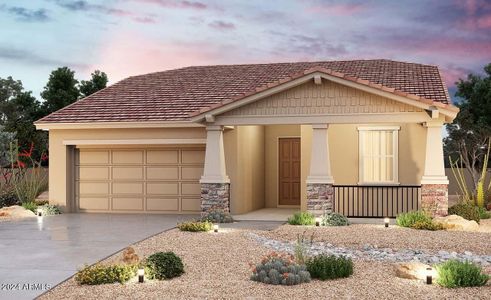 New construction Single-Family house 17313 W Columbine Drive, Surprise, AZ 85388 Alcantara- photo 0