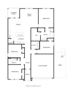 New construction Single-Family house 3117 Emerald Ocean Drive, Katy, TX 77493 Plan E40I (Horton-e)- photo 1 1