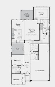 New construction Single-Family house 8317 Hillock Terrace, Austin, TX 78744 Azure- photo