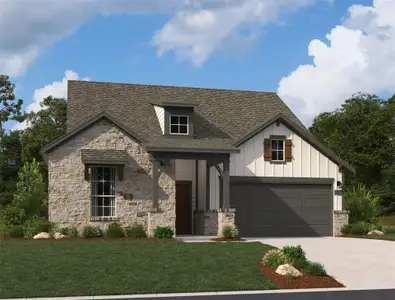 New construction Single-Family house 17606 Tulip Willow Way, Hockley, TX 77447 Dawson C- photo 0