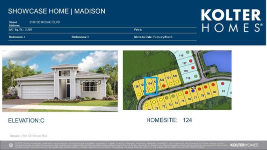 New construction Single-Family house 2180 Se Mosaic Boulevard, Port St. Lucie, FL 34984 - photo