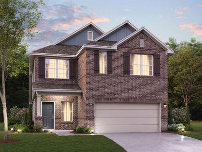 New construction Single-Family house 613 Roaring Falls Drive, Willis, TX 77378 Larkspur - Smart Series- photo 0 0