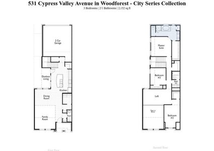 New construction Condo/Apt house 531 Cypress Valley, Montgomery, TX 77316 Chatham Plan- photo 1 1