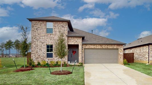 New construction Single-Family house 21635 Elmheart Drive, New Caney, TX 77357 Copperwood G- photo 0 0
