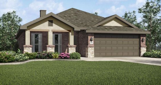 New construction Single-Family house 3500 Oakwood Drive, Denison, TX 75020 - photo 0