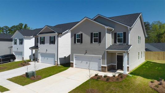 New construction Single-Family house 12008 Conrad Circle, Lovejoy, GA 30228 Harbor- photo 0